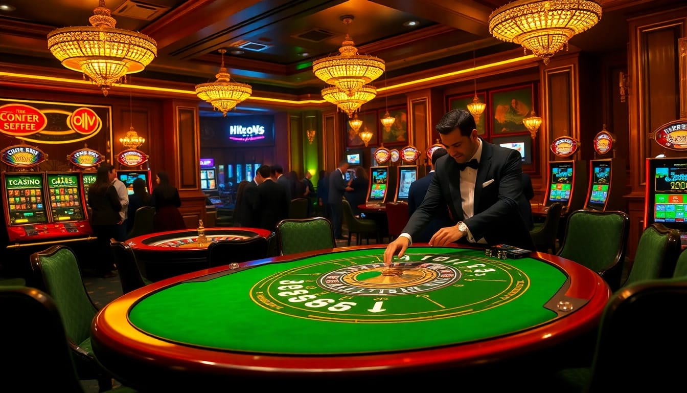 The hidden wiki 2026 illuminates a high-stakes poker game in a luxurious casino setting.