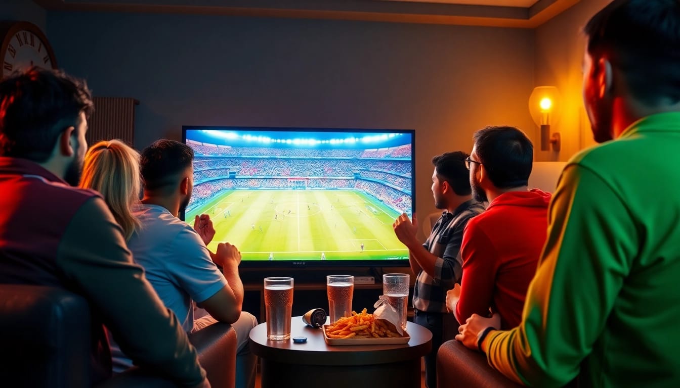 Cakhia TV brings fans together for an exciting football streaming experience, showcasing vibrant matches and community spirit.