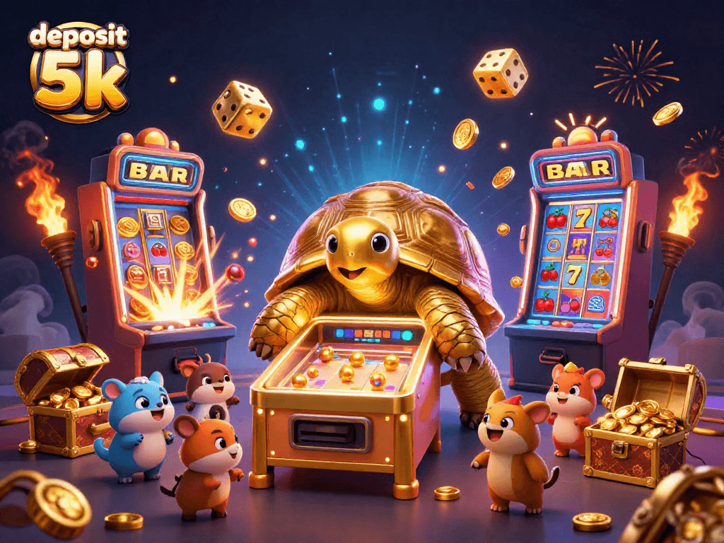 Experience vibrant casino thrills with deposit 5k at the exciting slot machines and games.
