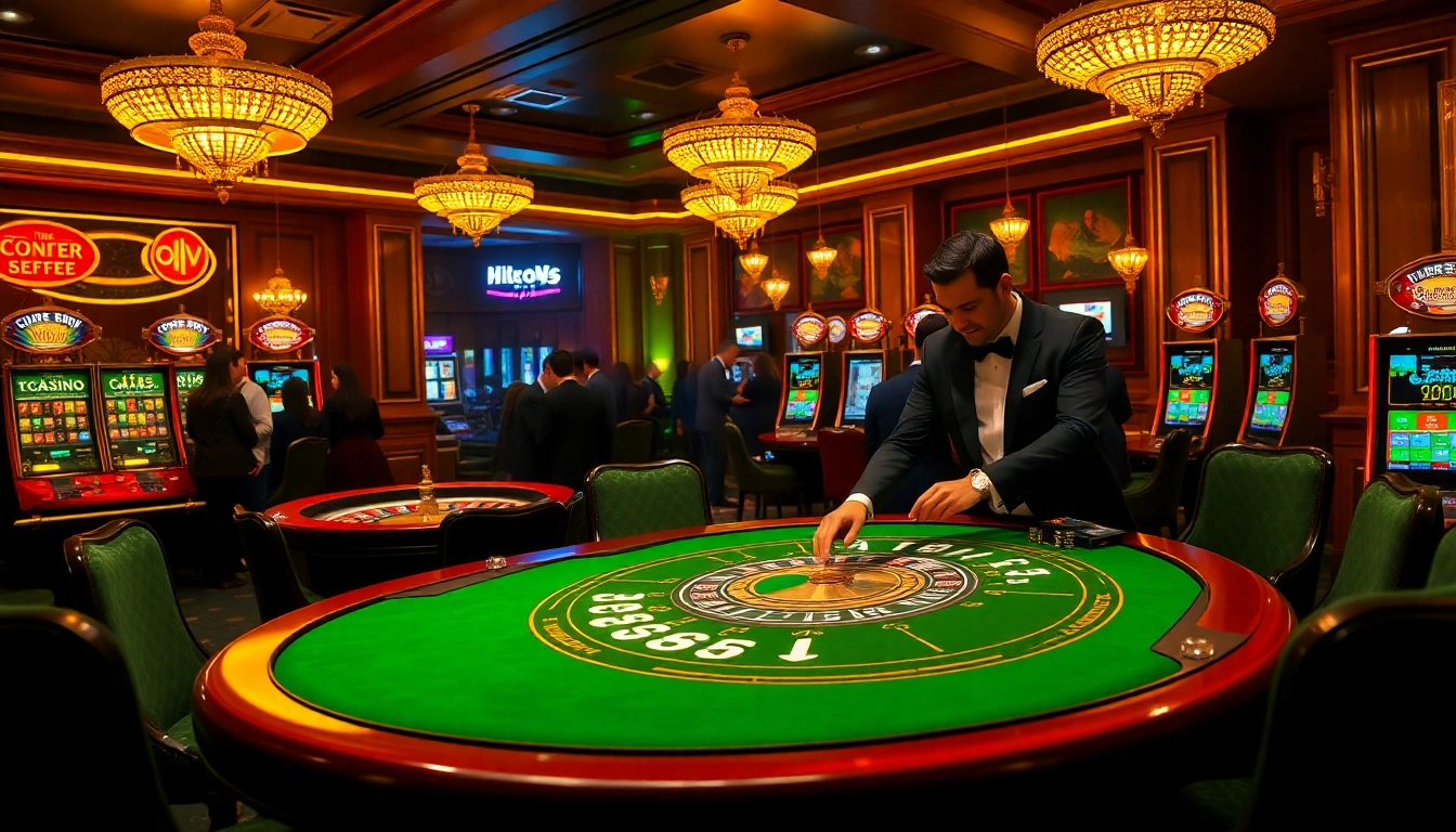 The hidden wiki 2026 illuminates a high-stakes poker game in a luxurious casino setting.