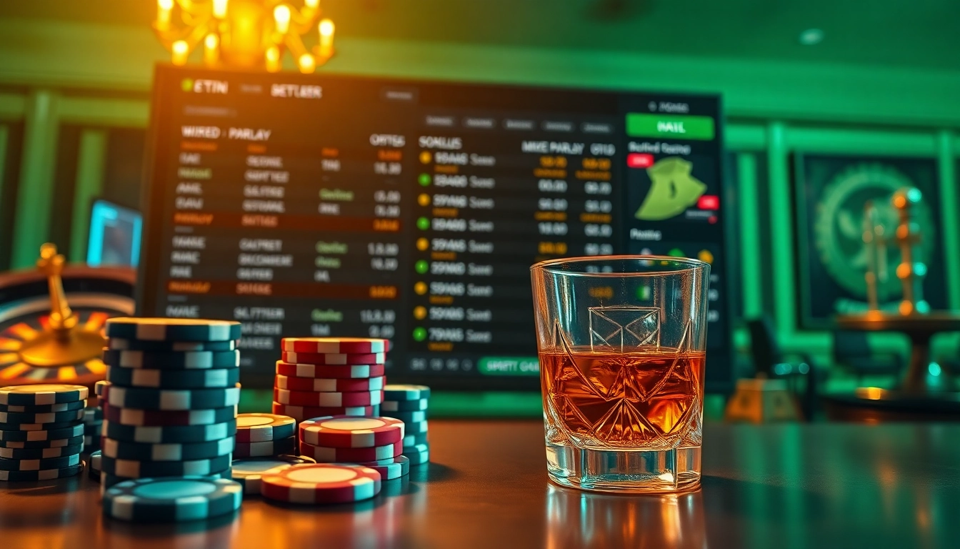 Exciting online betting opportunities on Situs Judi Bola with vibrant visuals and engaging gaming elements.