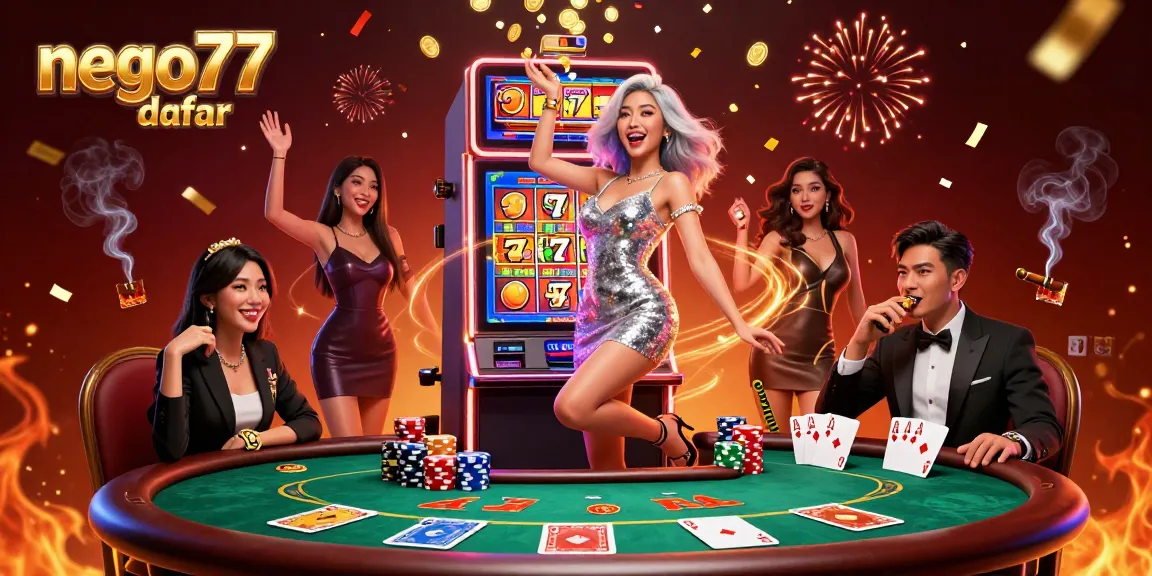 Experience thrilling gameplay at nego77 daftar with engaging visuals and dynamic casino action.