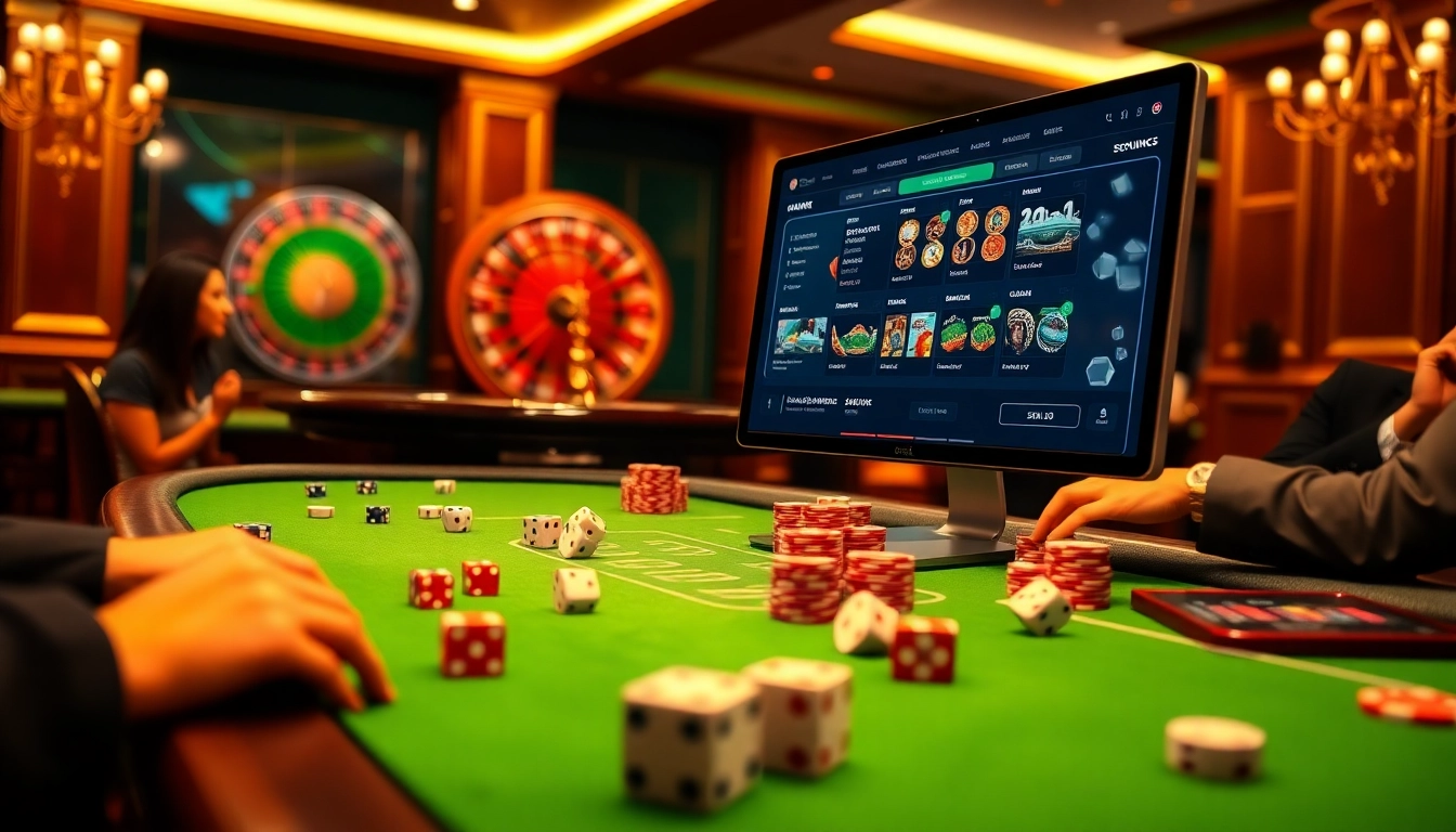 Players strategizing wins at Nhacaiuytin's elite online casino platform with engaging visuals.