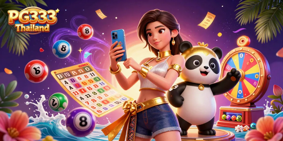 Experience PG333 Thailand with fun casino games, vibrant lottery elements, and festive atmosphere.