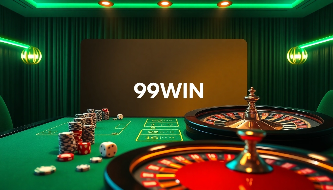 Experience thrilling gaming at https://99win1.us.com/ with vibrant casino tables and exciting digital elements.