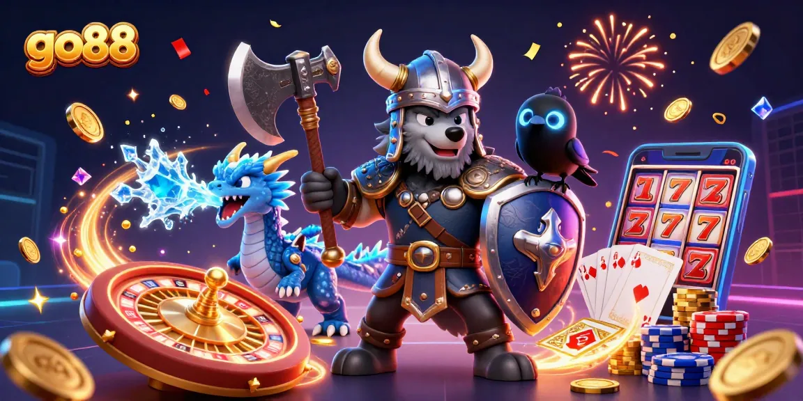 Play exciting casino games on go88 with vibrant characters and dynamic gaming elements.