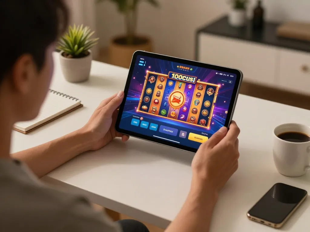 Tuntut bonus 100cuci sambil menikmati permainan slot yang meriah di setup tablet yang selesa