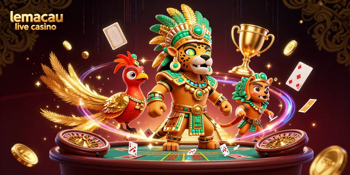 Experience the excitement of lemacau live casino with vibrant characters and dynamic game elements.