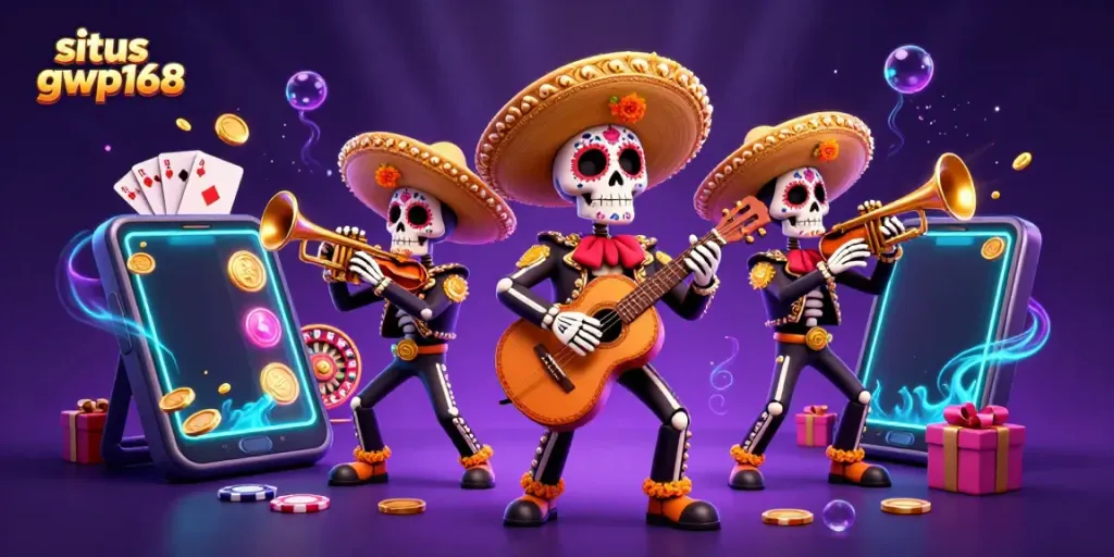 Mainkan keberuntungan Anda di situs gwp168 dan nikmati pengalaman slot yang seru dengan musik mariachi.