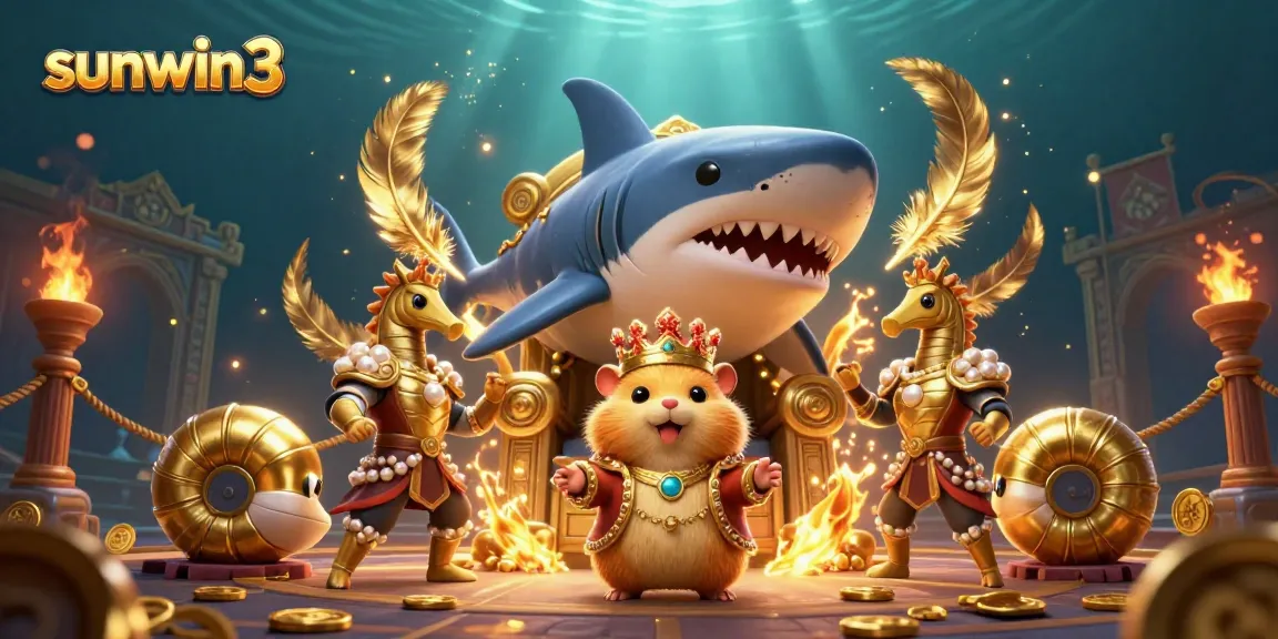Experience thrilling gameplay with sunwin3, a dynamic 3D cartoon casino adventure scene