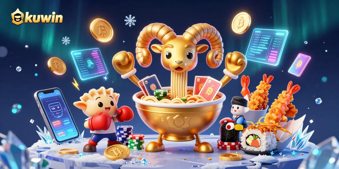 Kuwin offers an energetic gambling scene with unique characters and dynamic crypto elements.