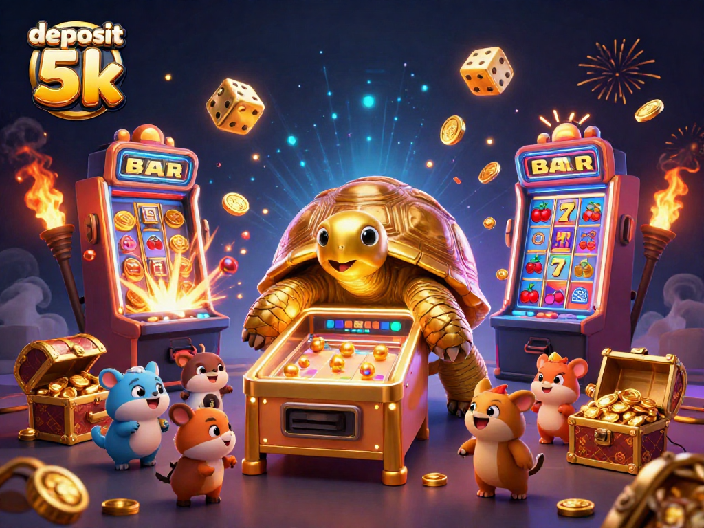 Experience vibrant casino thrills with deposit 5k at the exciting slot machines and games.