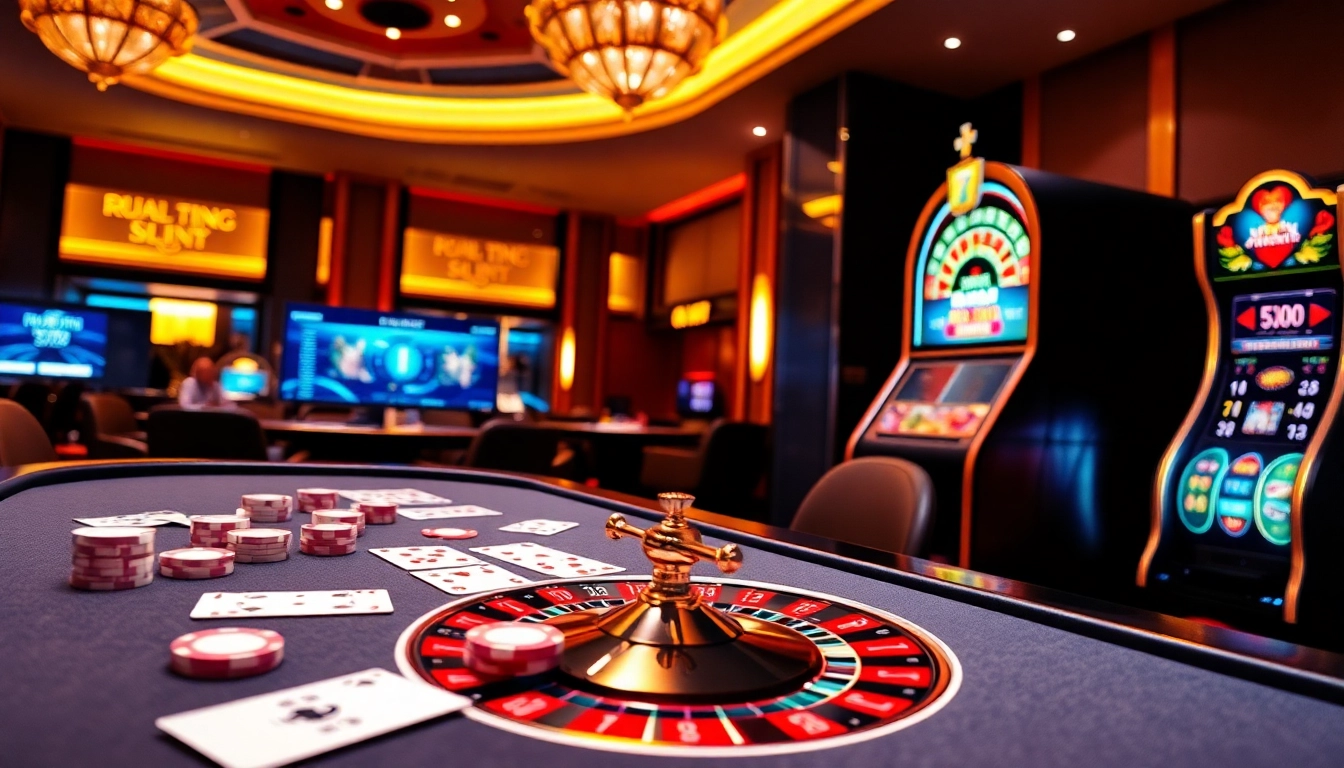Experience the excitement of house gaming with nhà cái xx88 at a vibrant decorated casino table.