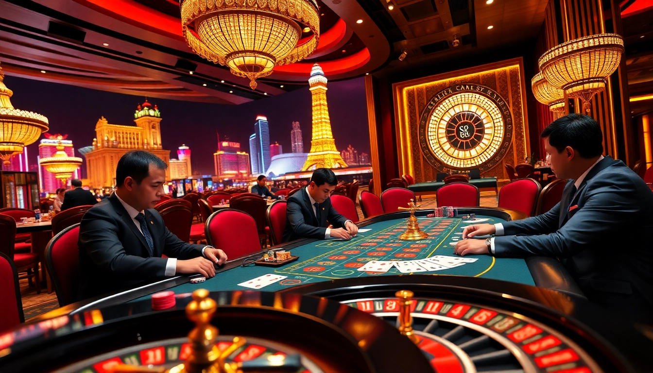 Experience SA88 with engaging gameplay at a luxurious gambling table filled with excitement.