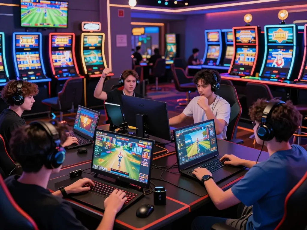 Players enjoying engaging games on https://xx88jp.com/ in a vibrant online gaming environment, showcasing live interaction and excitement.