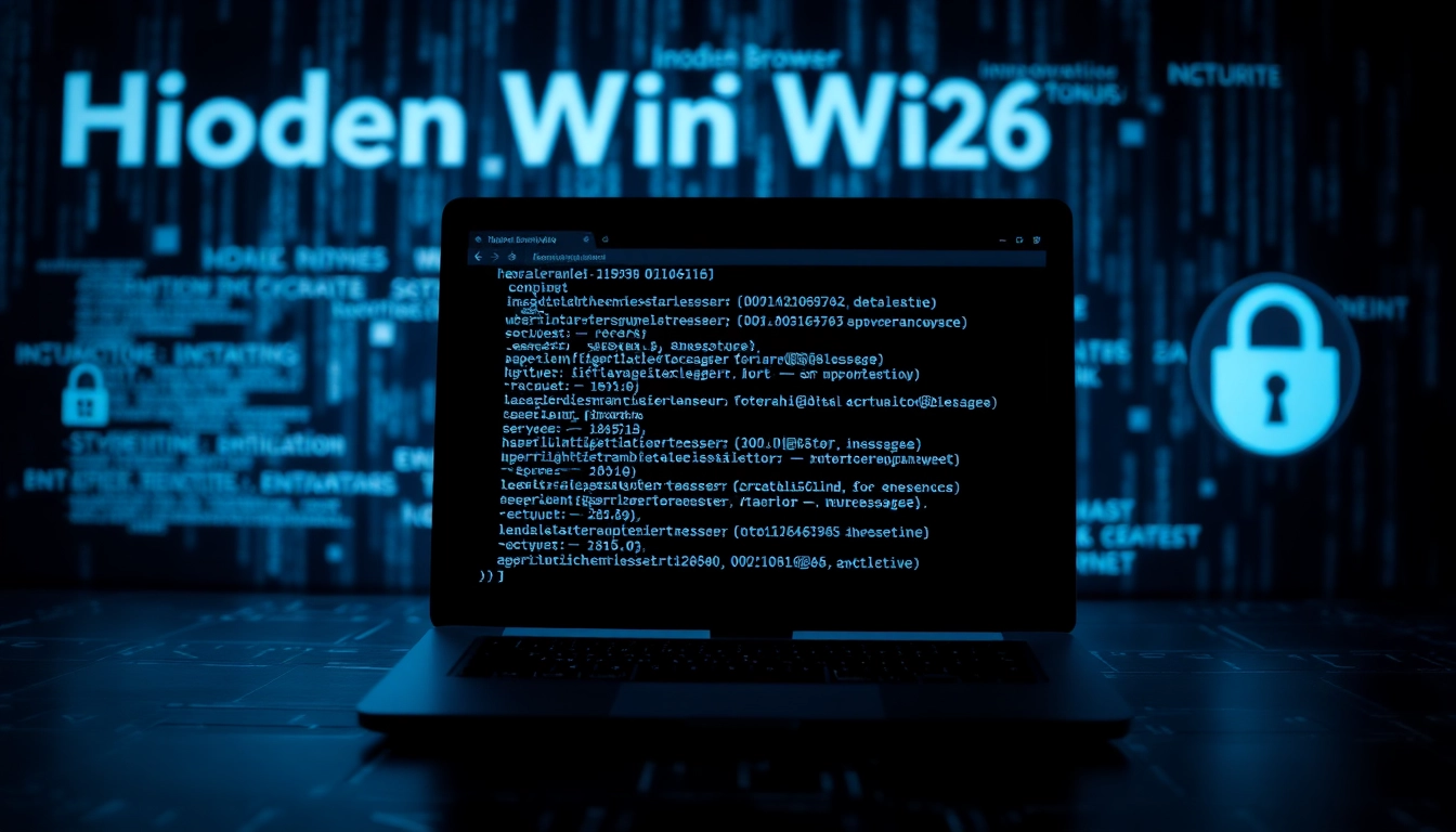 Explore hidden wiki 2026 directory with secure dark web links on a digital screen.
