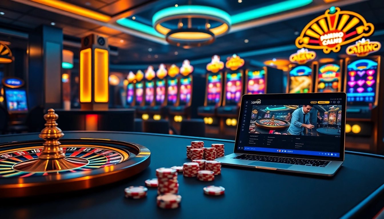 Experience thrilling gameplay at Sam86 online casino with vibrant tables and interactive slots.