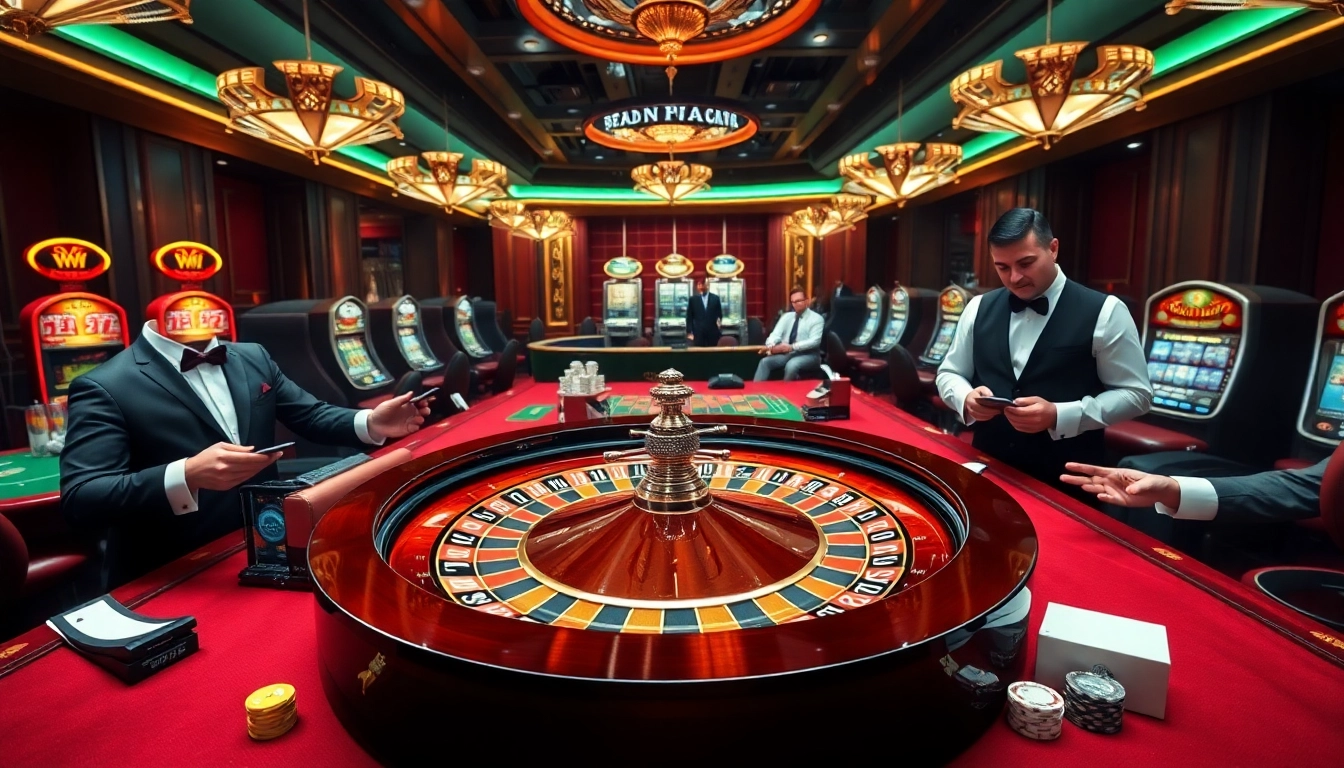Experience the thrill of winning at DF999, featuring casino games like roulette with professional gamblers.