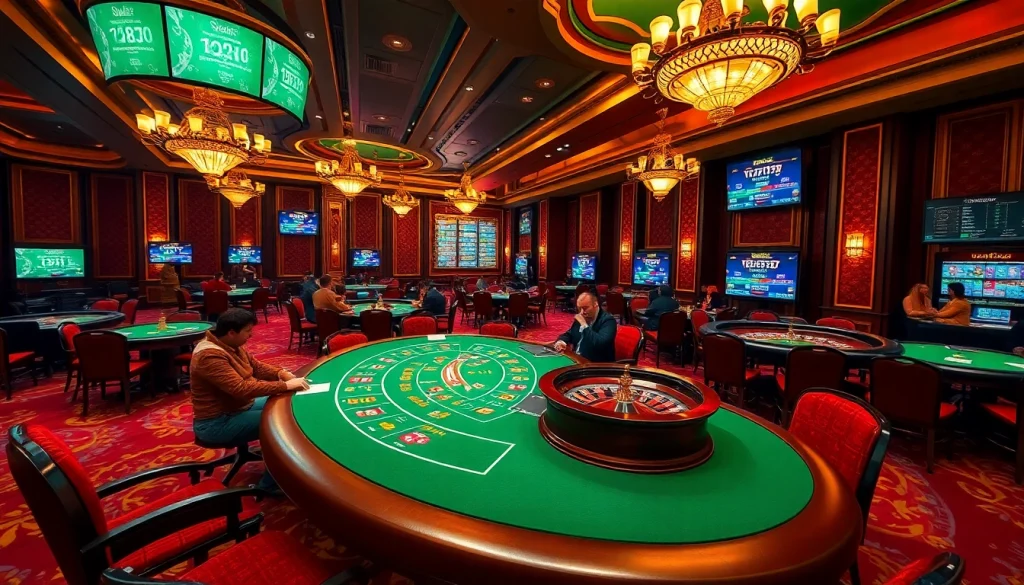 Experience thrilling gameplay at the Ketquaxoso event with players at a luxury casino table.