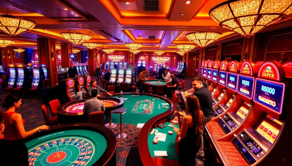 Experience excitement at the tables with RR88's thrilling casino atmosphere.